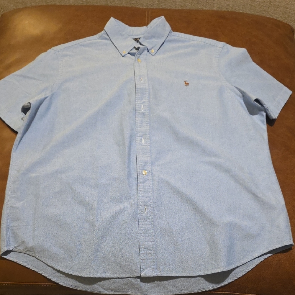 Ralph Lauren Light Blue Casual Button Down Shirt